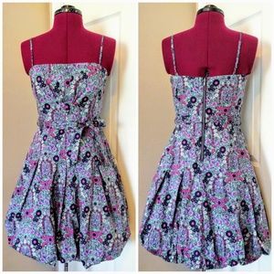 Plenty by Tracy Reese Floral Bubble Hem Dress